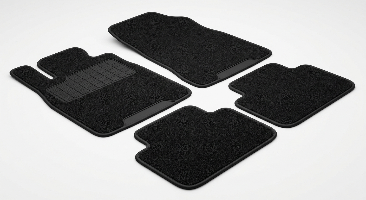 ALFOMBRA ECONOMICA 4PCS