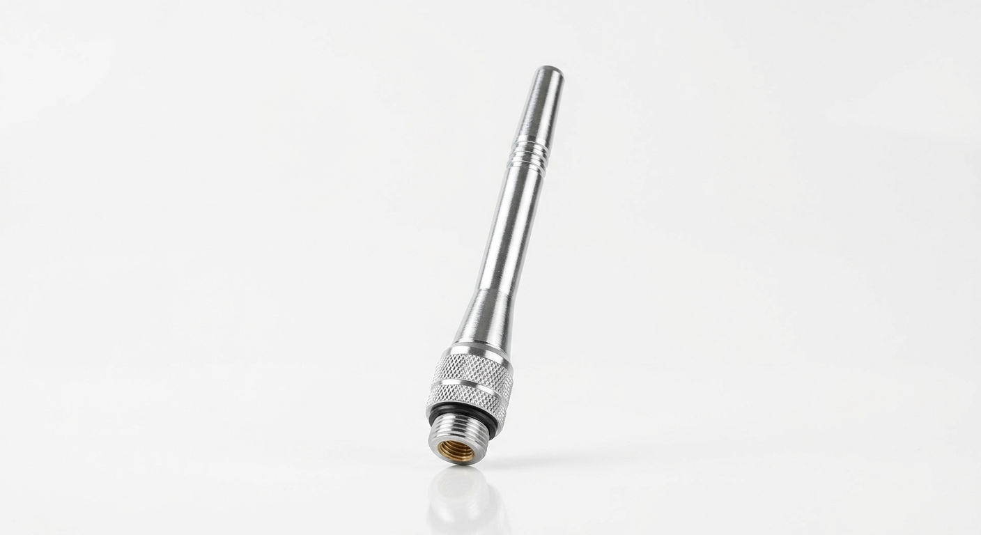 ANTENA DEPORTIVA 10 CM SILVER