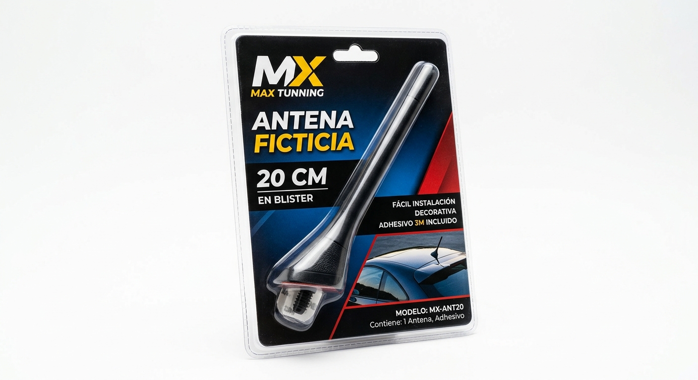 ANTENA FICTICIA 20 CM EN BLISTER