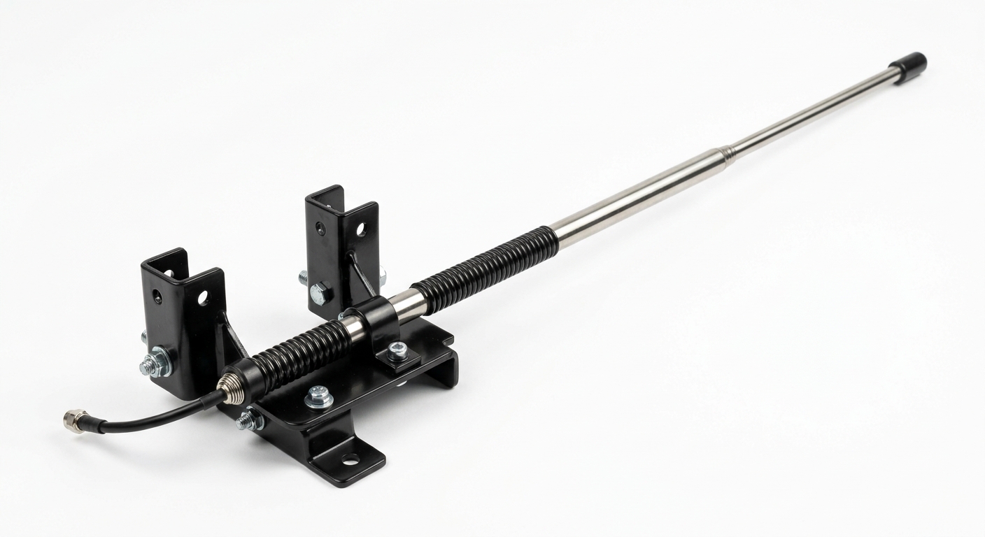 ANTENA LATERAL DE CAMION CON 2 ANCLAJES