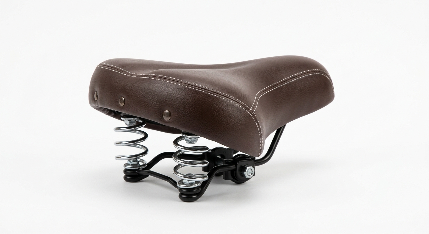 ASIENTO DE BICI PLAYERA DOBLE RESORTE