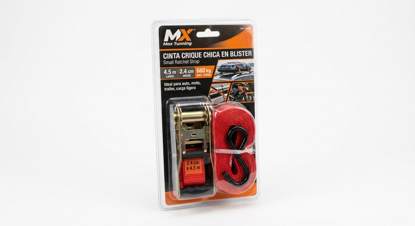 CINTA CRIQUE CHICA EN BLISTER 2.4 cm x 4.5 m