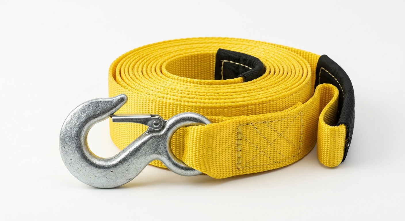 CINTA PLANA DE REMOLQUE 5 cm X 4 mts