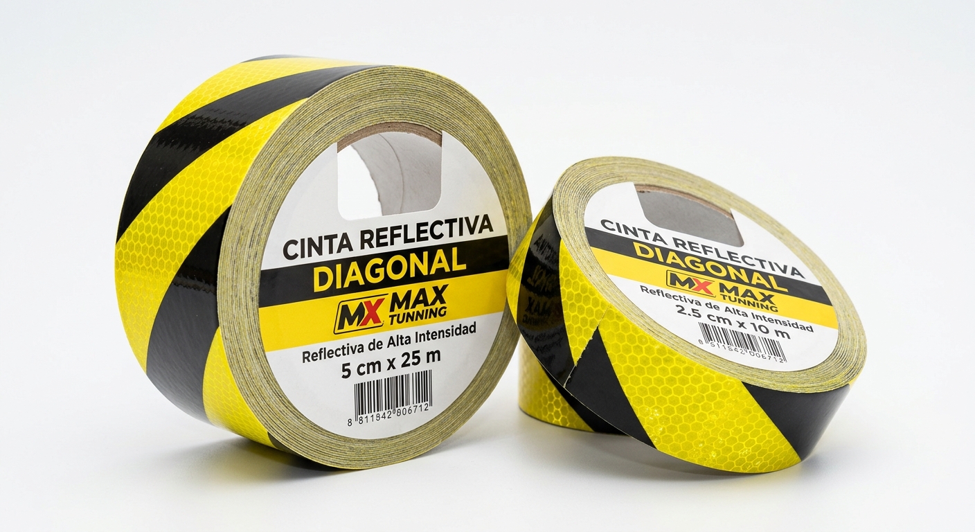 CINTA REFLECTIVA DIAGONAL
