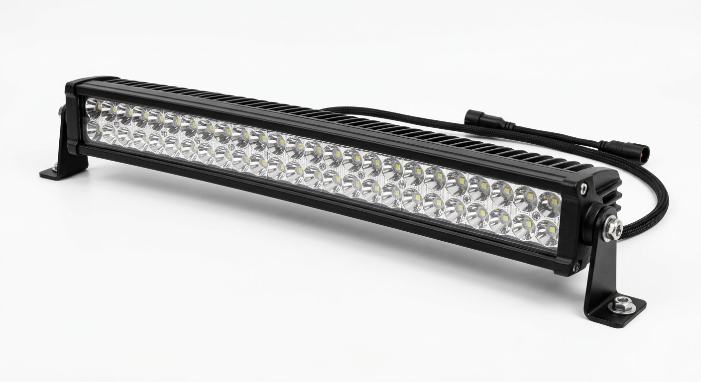 BARRA 40 LED CURVA 120W 12-24W 55CM
