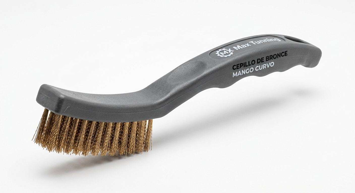 CEPILLO DE BRONCE MANGO CURVO